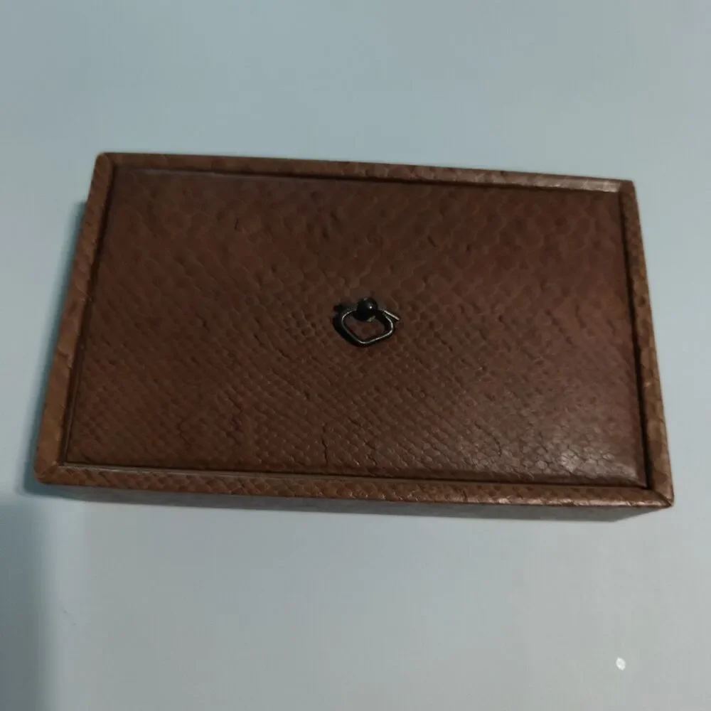 Fabergé Original Vintage Faux Leather Jewelry Box